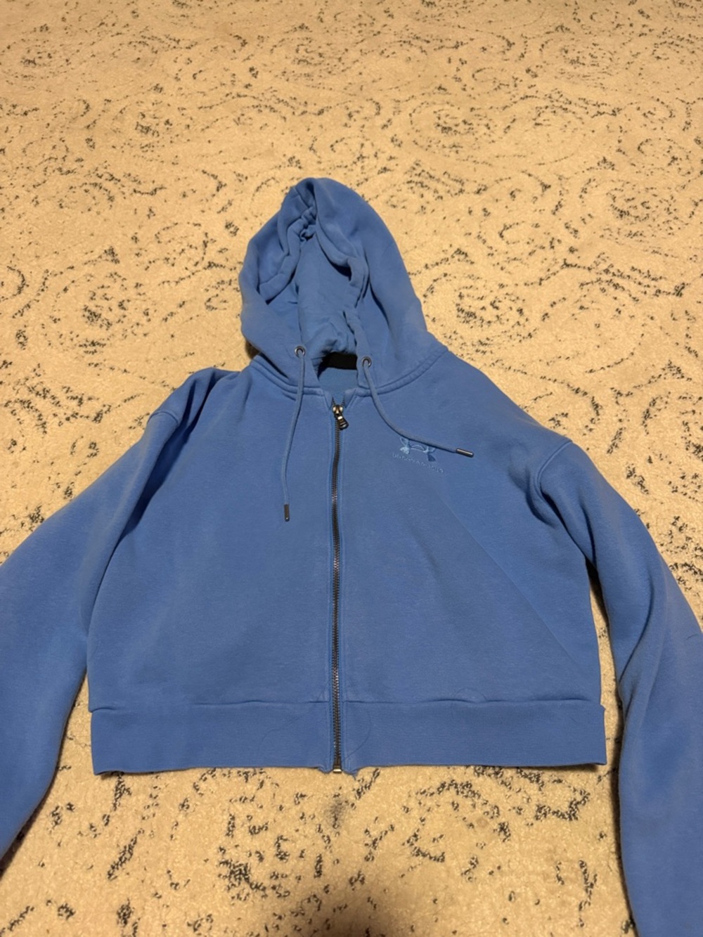 Nike Blue Full-Zip Hooded Sweatshirt